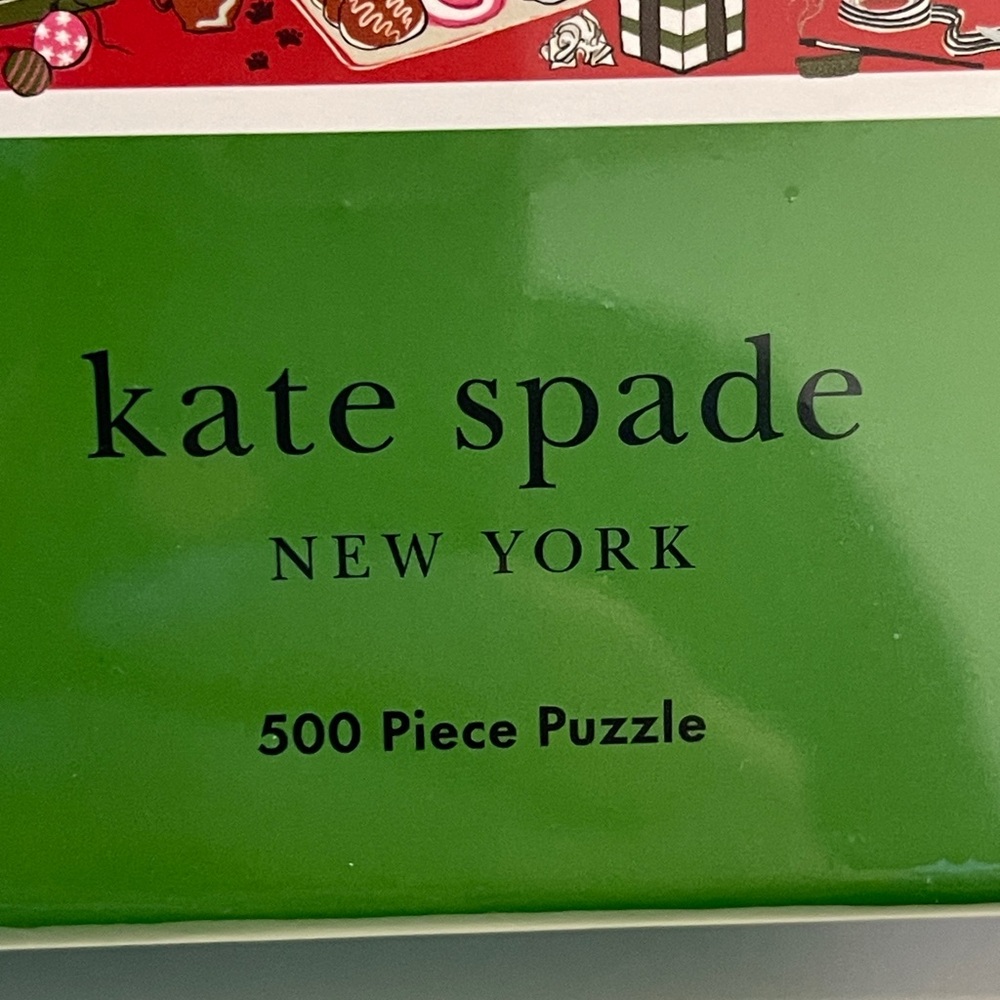 Kate Spade Green Party Table Puzzle - Picture 8 of 8